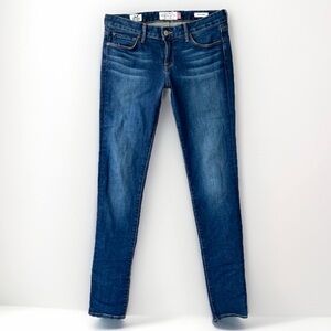 Lucky Brand Lolita Skinny Jeans Women's 4/27 Dark Wash Denim Mid rise Stretchy